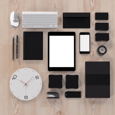 mockup iş şablonu