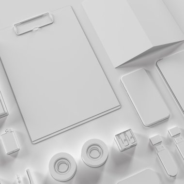 mockup iş şablonu