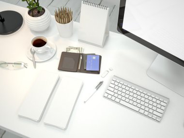 mockup iş şablonu.