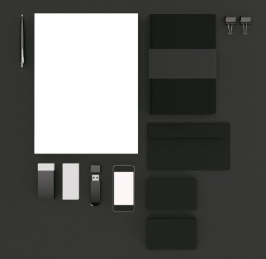 mockup iş şablonu
