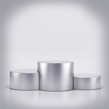 Işıklı boş sahne podyum için ödül töreni