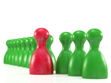 Liderlik masa oyunu adet simgesi