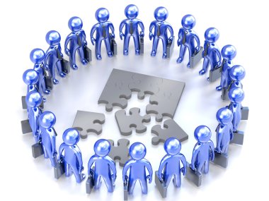 Takım çalışması bulmaca