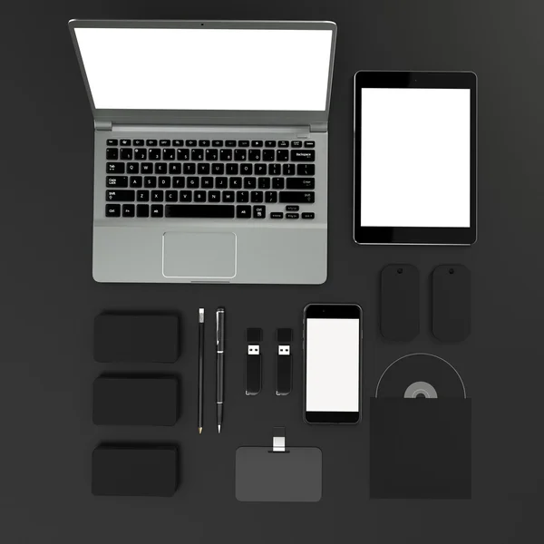 Modello di business Mockup — Foto Stock