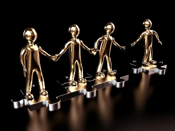 Ekip çalışması. Bulmaca