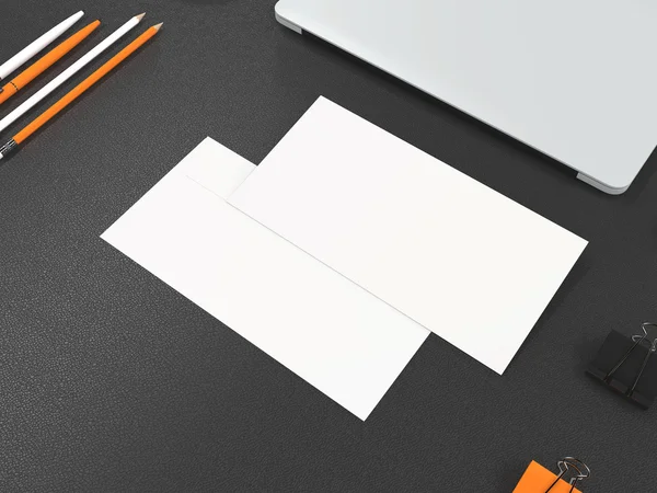 Modello di business Mockup — Foto Stock