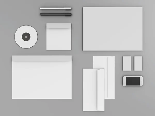 Modello di business Mockup — Foto Stock