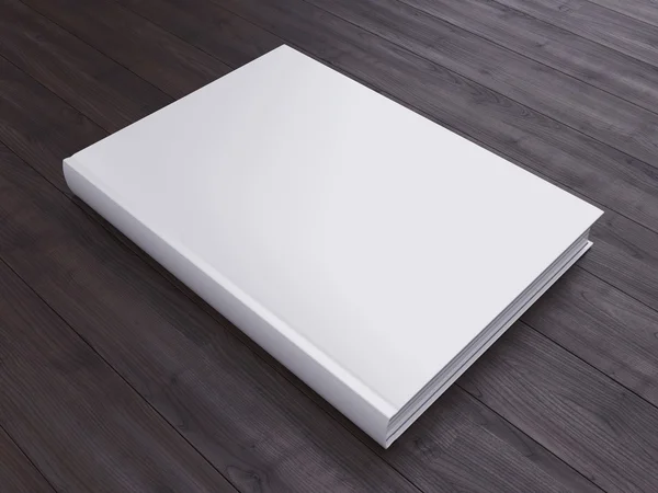 Boş kitap mockup şablonu