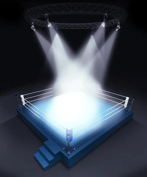 Boxing ring.