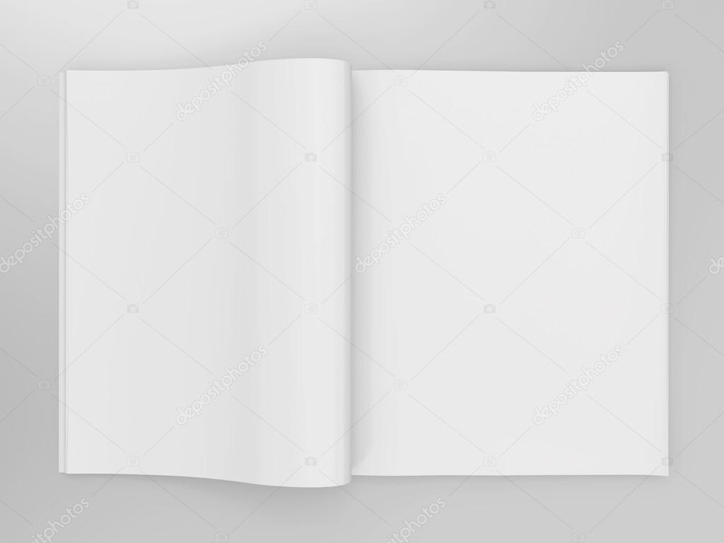 Download Empty Open Book Mockup Template Stock Photo C Sector 2010 62568827 PSD Mockup Templates