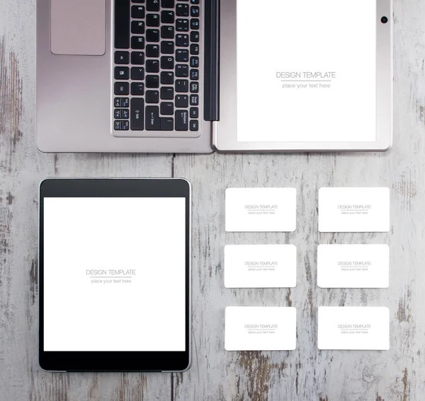 Mockup business template — Stock Photo, Image