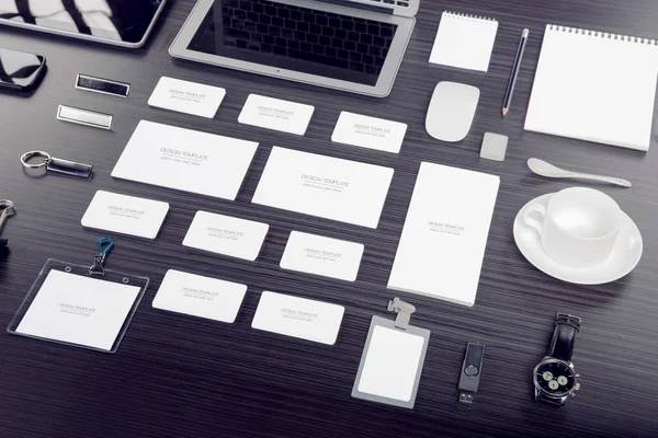 Mockup business sjabloon. — Stockfoto