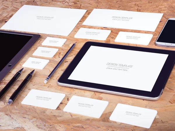 Mockup business template. — Stock Photo, Image