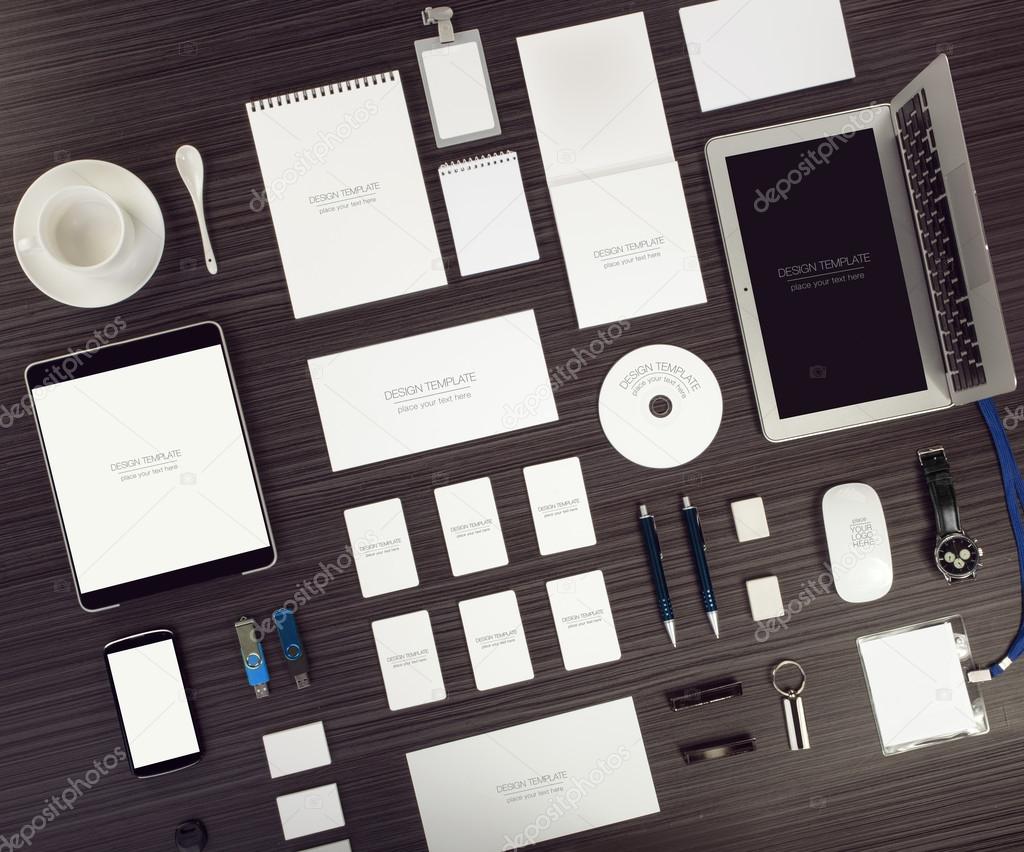 Mockup business template.