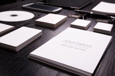 mockup iş şablonu.