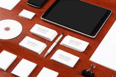 mockup iş şablonu.