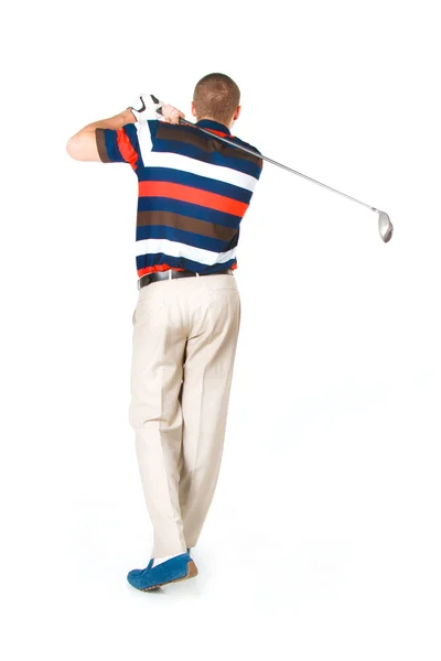 Golfspieler — Stockfoto