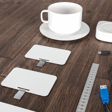 Mockup iş şablonu. Yüksek çözünürlük.