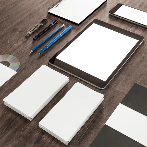 Mockup business template. High resolution. — Stock Photo, Image