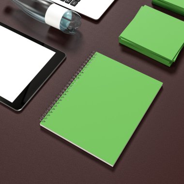 mockup iş şablonu.