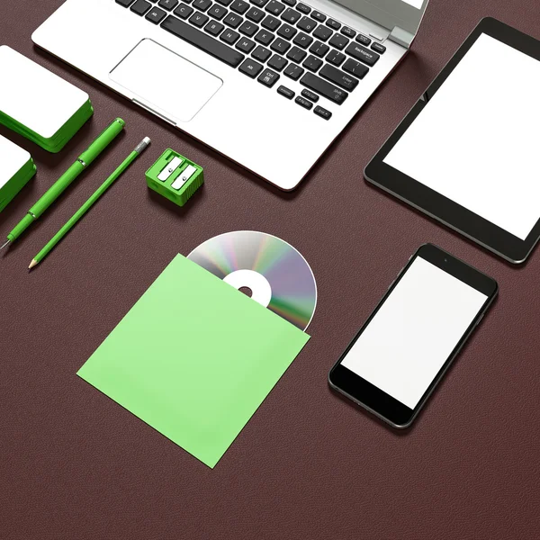 Modello di business Mockup . — Foto Stock