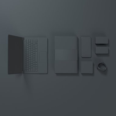 Marka için şablon iş 