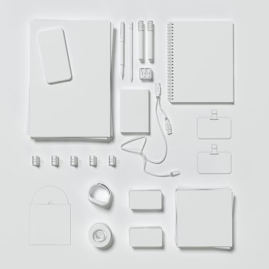 Marka için şablon iş. 