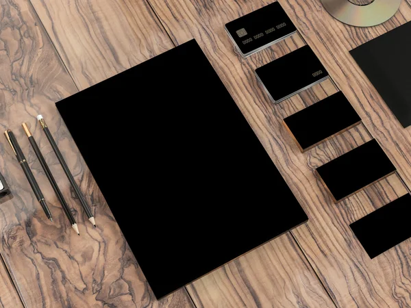 Mockup business template.  Premium — Stock Photo, Image