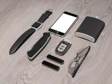 Mockup iş şablonu. Sigorta primi