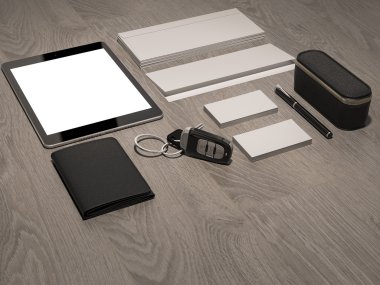 Mockup iş şablonu. Sigorta primi