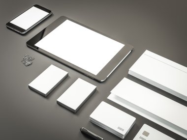 Mockup iş şablonu. Sigorta primi