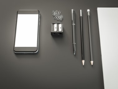 Mockup iş şablonu. Sigorta primi