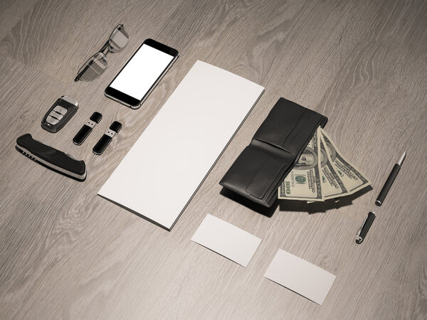 Бизнес шаблон макета. Премиум