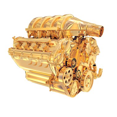 Beyaz arka plan üzerinde görüntü motoru