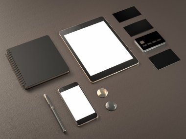 Mockup iş şablonu. Sigorta primi