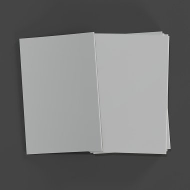 mockup iş şablonu.