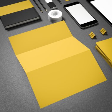 Marka için şablon iş 