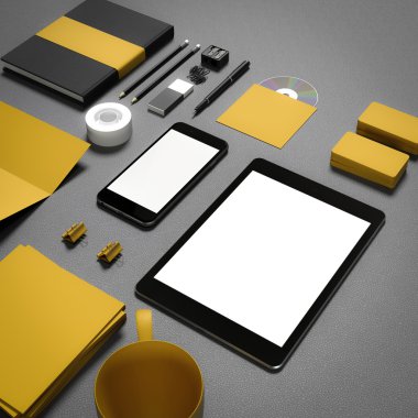 Marka için şablon iş 