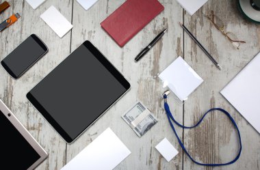 mockup iş şablonu.