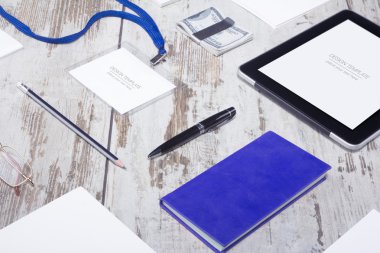 mockup iş şablonu.