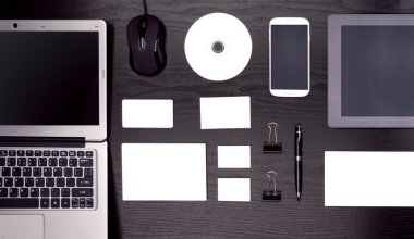mockup iş şablonu