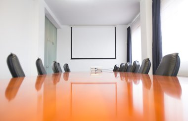 ofiste iş toplantı salonu