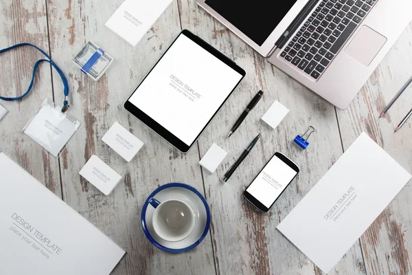 mockup iş şablonu.