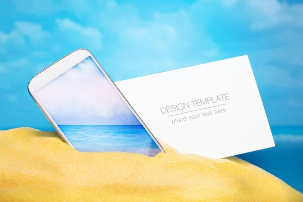 Summer Business template. — Stock Photo, Image