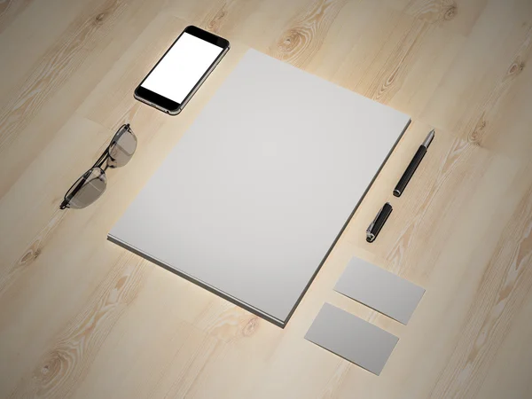 Modello di business Mockup . — Foto Stock