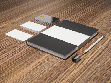 mockup iş şablonu. 