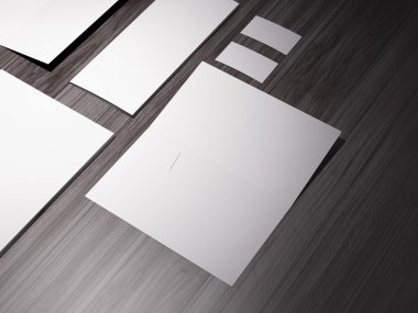 mockup iş şablonu. 