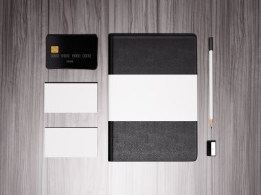 mockup iş şablonu. 