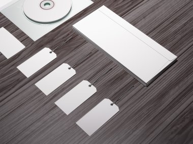 mockup iş şablonu. 