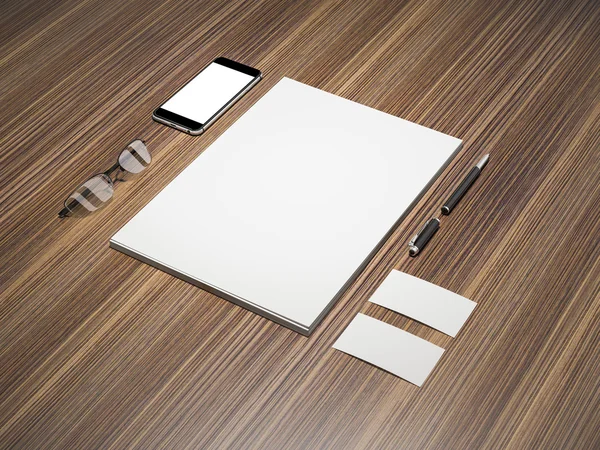 Modello di business Mockup . — Foto Stock